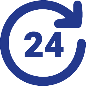 24 hours icon